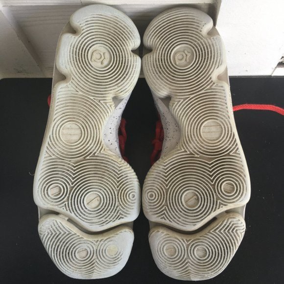 Nike Men's Zoom Kevin Durant KD 10 Red Velvet Basketball Shoes Sneakers size 8.5 - Picture 14 of 15